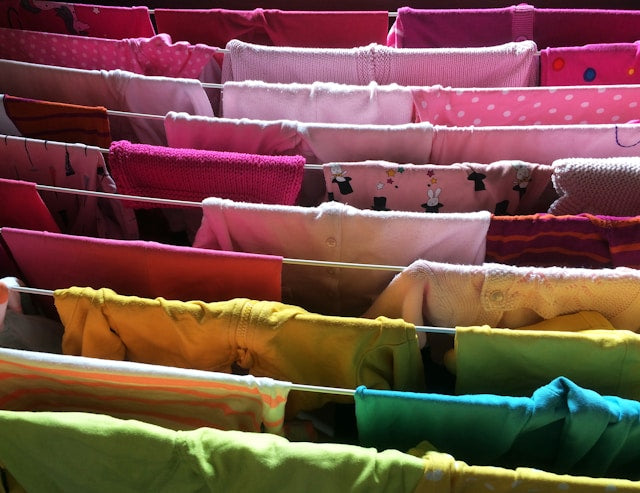 White, Black, Gray, and Wood-Look Drying Racks: How to Match Laundry Room Decor