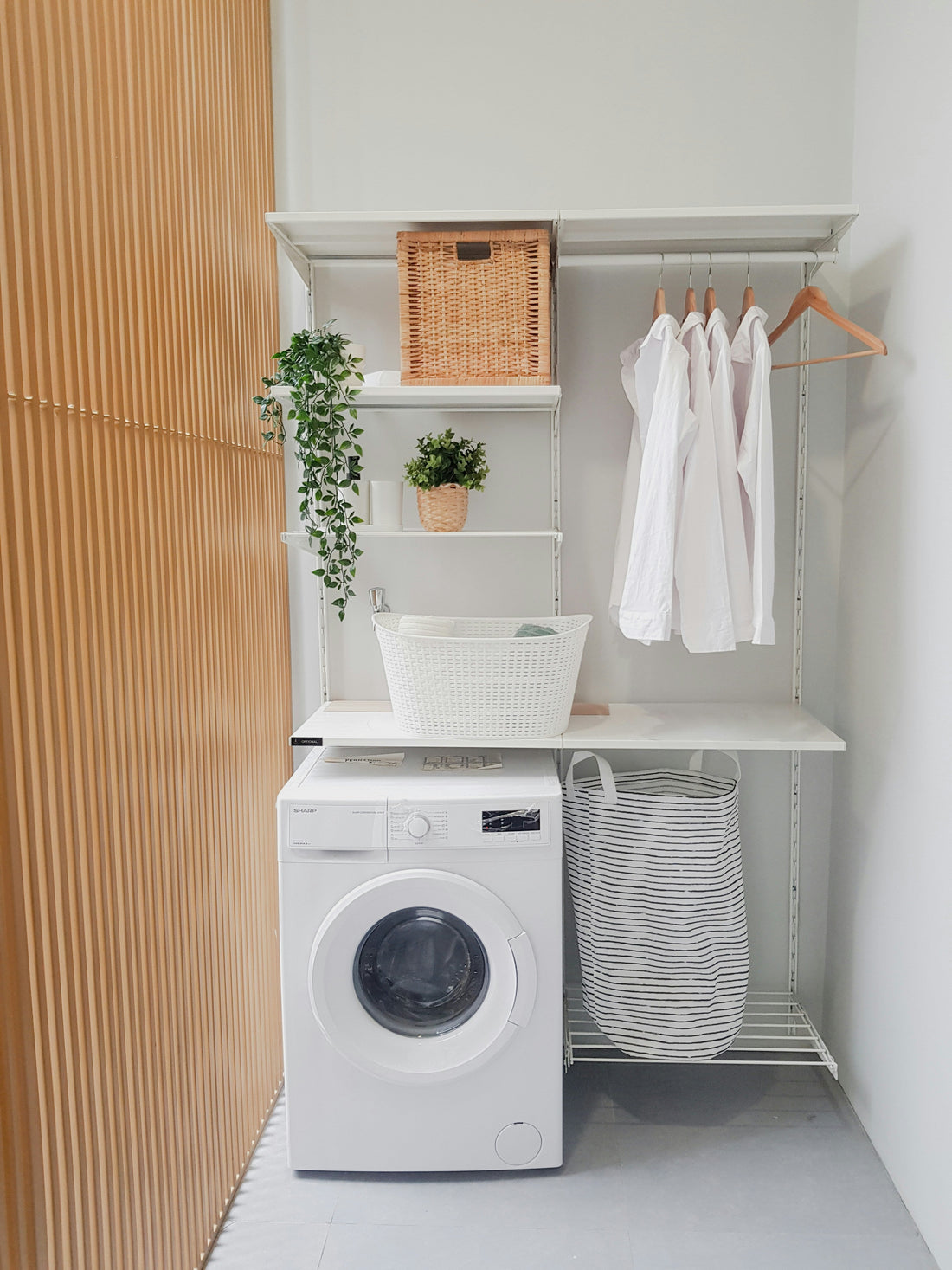Laundry Room Shelving Ideas for a Cleaner and Easier Routine
