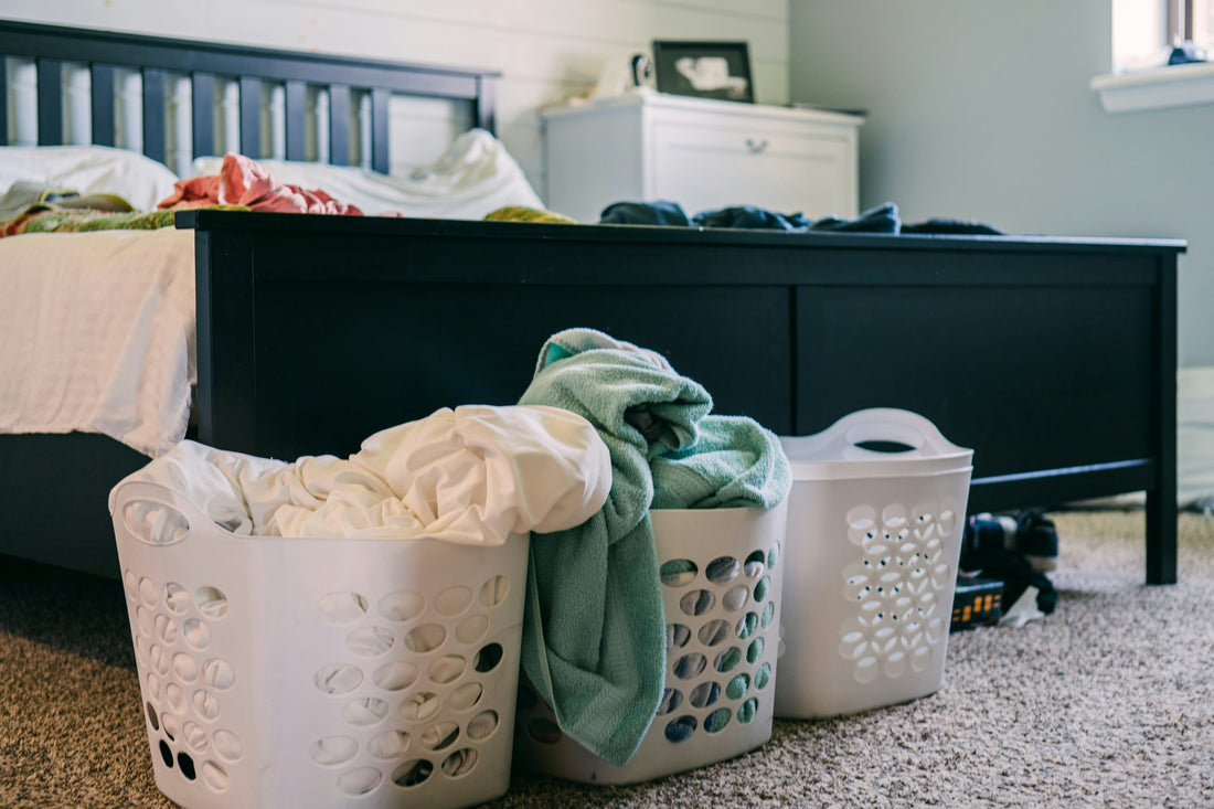 Laundry Basket Storage Ideas That Keep Clothes Off the Floor