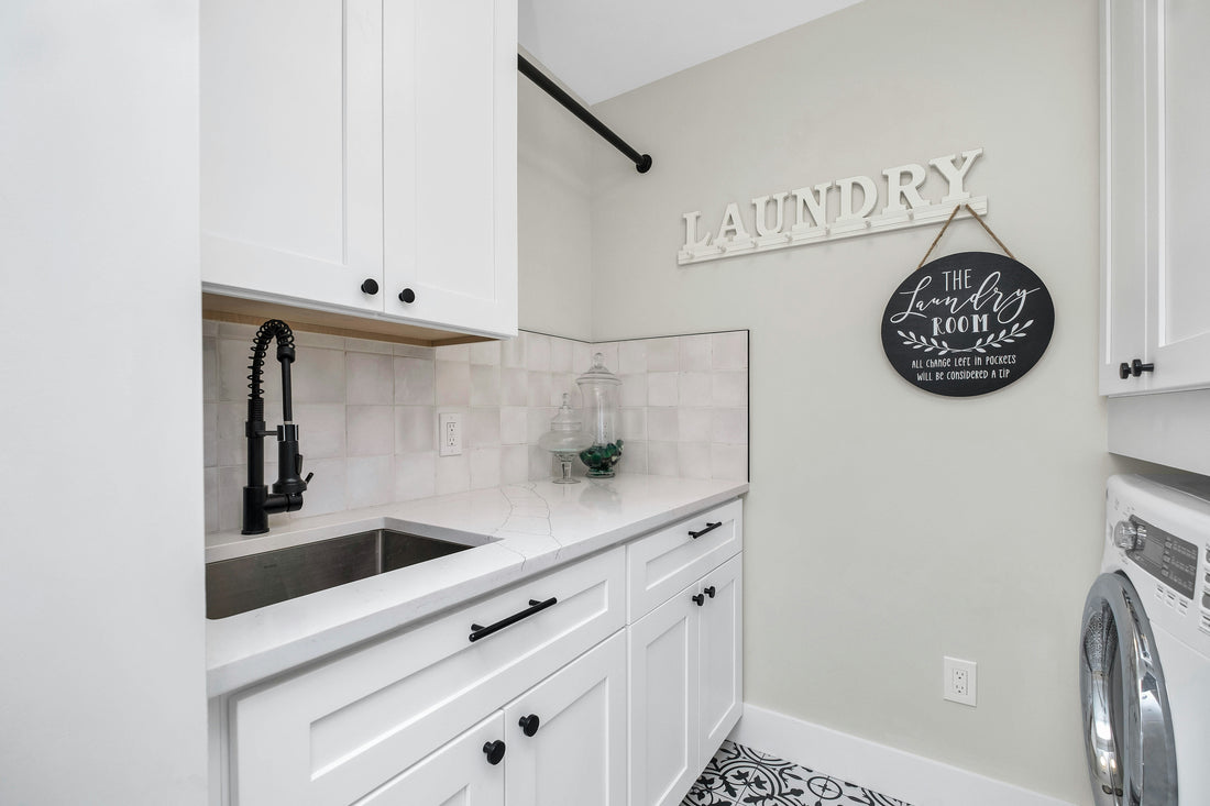 How to Create a Simple Laundry Folding Station at Home