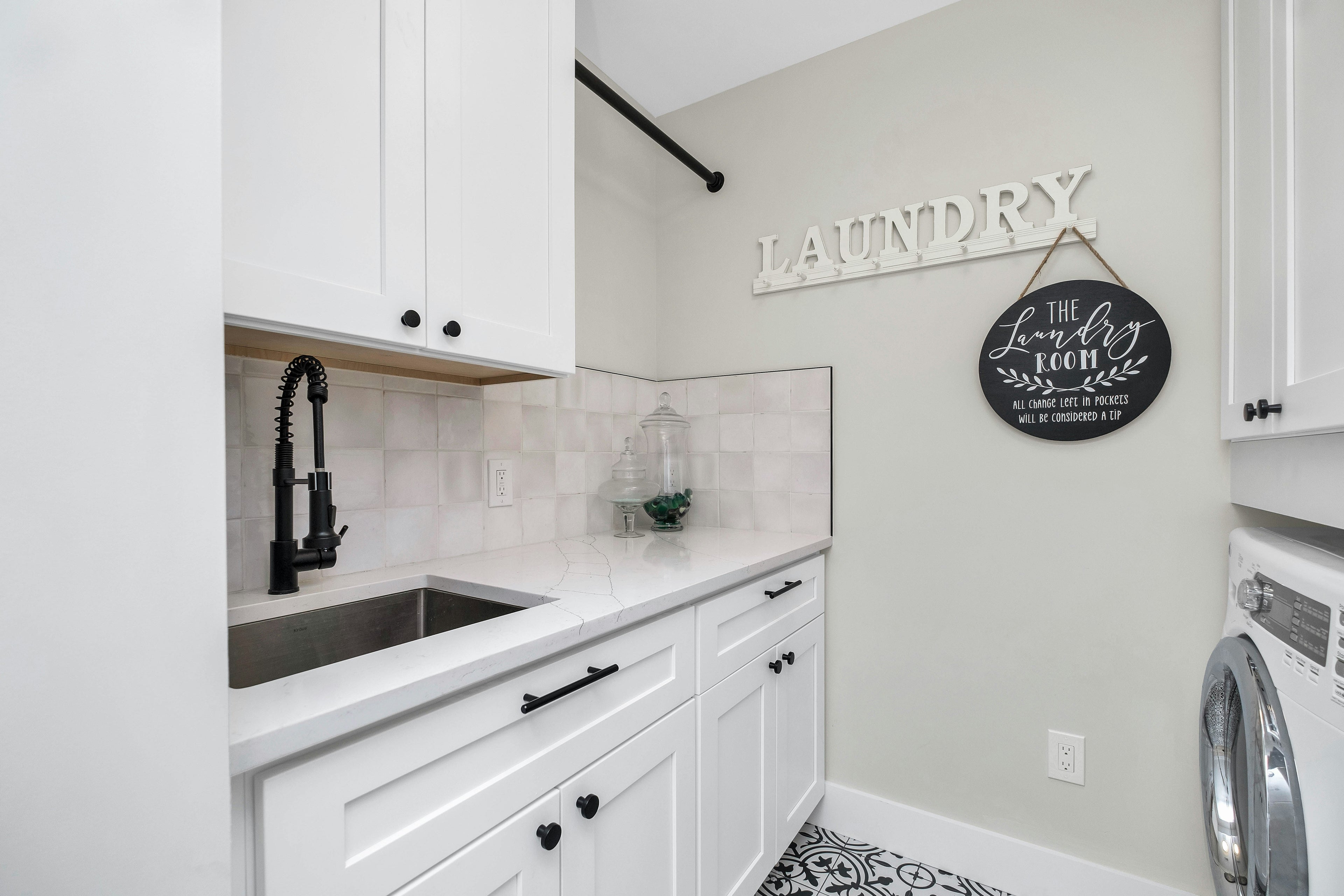 How to Create a Simple Laundry Folding Station at Home