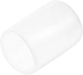uxcell 20pcs Rubber End Caps Protective Caps 13mm ID Vinyl PVC Round Tube Bolt Cap Cover Screw Thread Protectors, Clear