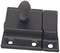 QCAA Oval Turn Cabinet Latch, for Cupboard & Other Furniture, Small, ORB Oil Rubbed Bronze Coated Finish, 1 Pack, Made in Taiwan