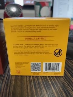 Leather Honey Cleaner Wipes: Clean Leather On-The-Go. 10 Cleaning Wipes for Leather, Faux & Vinyl: Any Color of Couches, Car Seats, Purses, Shoes & Bags. Made in the USA, Non-toxic & Ready-to-Use