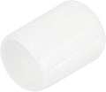 uxcell 20pcs Rubber End Caps 14.5mm ID Vinyl Round Tube Bolt Cap Cover Thread Protectors White