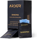 Ardur Premium Shoe Cleaning Wipes For Sneakers (30 Individually Wrapped Wipe) | Dual-Texture Design | Travel-Size | For Leather, Suede, Nubuck, Rubber & Synthetic | Quick-Dry Formula