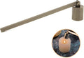 AIM & GGKK Candle Snuffer Antique Brass Candle Extinguisher Accessory for Putting Out Extinguish Gold Copper Candle Wicks Flame Safely