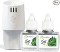 Scent Fill 100% Natural Eucalyptus Plug in Air Freshener, Scented Oil Refills, 2 Refills + Diffuser