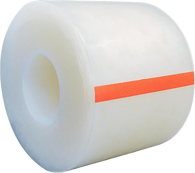 Transparent Window Weather Sealing Tape,Winter Window Seal Kit for Doors, Shower Glass Gaps,No Residue,3 Inch x 55 Yards