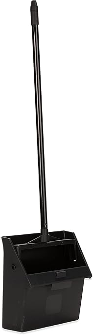 Carlisle FoodService Products 36141003 Duo-Pan Upright Lobby Pan, 30" Handle, Black (Pack of 6)