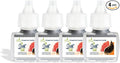 Scent Fill Grapefruit Vanilla Plug in Air Freshener, 4 Scented Oil Refills