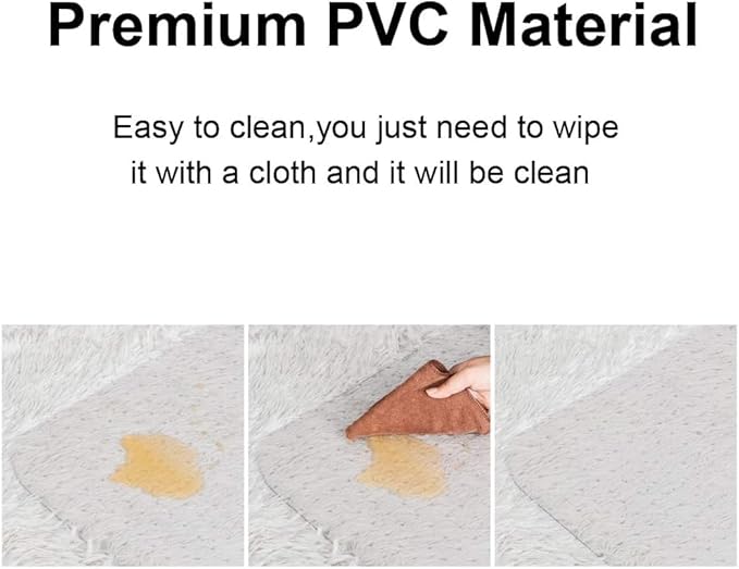 Azadx Chair Mat for Carpet 48"x 36" with Lip Chair Mat for Carpeted Floors, Office Chair Mat for Carpet Protector Floor Mat on Low Pile Carpets Easy Glide Rolling Desk Computer Chair Mat for Home