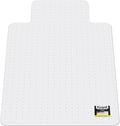 Kuyal Office Chair Mat for Carpet, 36x48 Clear Heavy Duty Computer Chair Mat with Lip, Under Desk Protector Carpeted Floors Mat, Easy Chair Movement,Ship Flat