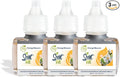 Scent Fill 100% Natural Orange Blossom Plug in Air Freshener, Scented Oil Refills, 3 Refills