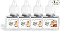 Scent Fill Coconut Sandalwood Plug in Air Freshener, 4 Scented Oil Refills