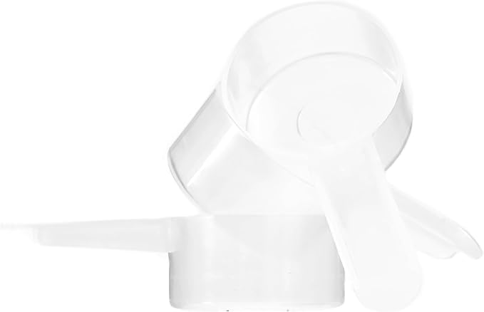 20 Pack Tablespoon Measuring Spoon Set with Short Handle Coffee Scoop - 1 Tablespoon (15 ML) Clear Plastic Scoops for Coffee, Loose Tea, Protein, Spices, Powders, and Other Dry Goods