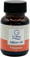 G's Breeze Fabulous Diffuser Oil Refill - Luxurious, Floral & Fruity Essence - Long-Lasting Fresh Scent - Elegant & Portable, Sophisticated Aroma - Warm Fragrance for Home and Office - 60 ML