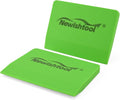 NEWISHTOOL Soft Silicone Squeegee, Small V-Blade Scraper for Window Film Application & Water Removal, 2 PCS PPF Squeegee for Car Paint Protective Film Installation