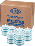 Clorox ToiletWand Disinfecting Refills, Rainforest Rush, Dorm Room Essentials, 30 Ct