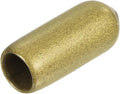uxcell 20pcs Rubber End Caps 1/4"(6mm) ID Vinyl Round Tube Bolt Cap Cover Thread Protectors Gold