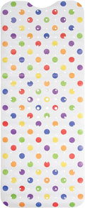 ENKOSI Bath Mat Long 40x16 – Non-Slip Bathtub Mat with Secure Suction Cups & Drain Holes with Fun Polka Dot Design Shower Mat for Tub for Kids and Toddlers (40x16 Polka Dot)