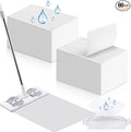 60 Counts Sweeper Wet Mopping Cloths 17.7 x 11.8'' X Large Wet Mop Pads Refills XL Disposable Floor Wipes Duster for Sweeping Scrubbing Cleaning Dry Wood Hardwood Tile