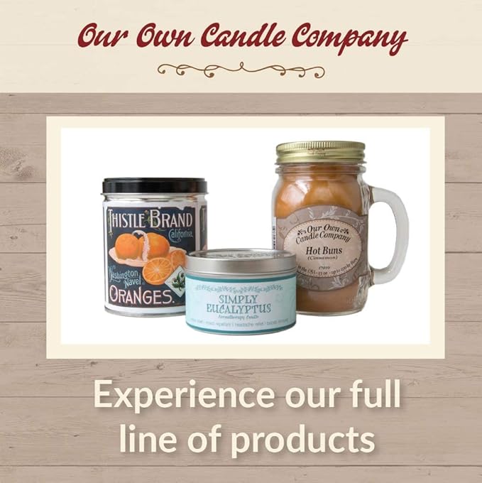 Our Own Candle Company Premium Wax Melt, Strawberry Melon, 6 Cubes, 2.4 oz (4 Pack)