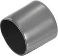 uxcell 20pcs Rubber End Caps 30mm ID Vinyl Cap Cover Screw Protectors Dark Grey