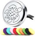 30mm Car Essential Oil Diffuser Vent Clips Car Automotive Air Fresheners Christmas Car Accessories for Women(Sea Turtle)