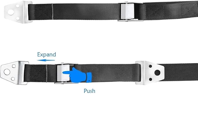 TV and Furniture Anti Tip Straps,Metal Heavy Duty TV Straps Child Safety,Adjustable Safety Furniture Wall Anchors for Baby Proofing Flat Screen TV,Dresser,Bookcase,Cabinets