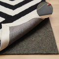 GORILLA GRIP Felt and Natural Rubber Stay in Place Slip Resistant Rug Pad, 1/8in Thick, 8x10 FT Protective Padding Under Area Rugs, Cushioned Gripper Pads, Carpet Runners, Hardwood Floors Protection