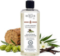 MAISON BERGER - Under The Olive Tree - Lampe Berger Fragrance Refill for Home Fragrance Oil Diffuser - Air Freshener - 33.8 Fluid Ounces - 1 Liter