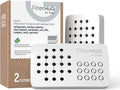 2Pack Premium Fridge Deodorizer & Odor Eliminator with Special Activated Carbon Fiber, Keeps Fridge, Freezer, and Other Spaces Fresh for Up to 6 Month, Universal Air Fiter by FILTERHUG®