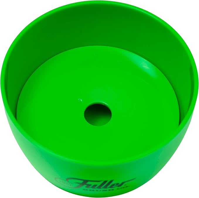 Fuller Brush Handy Holder with Drain Rack – Small Sink Caddy for Organizing Cleaning Sponges & Tools – Removable Drain Tray, Dishwasher Safe – Green