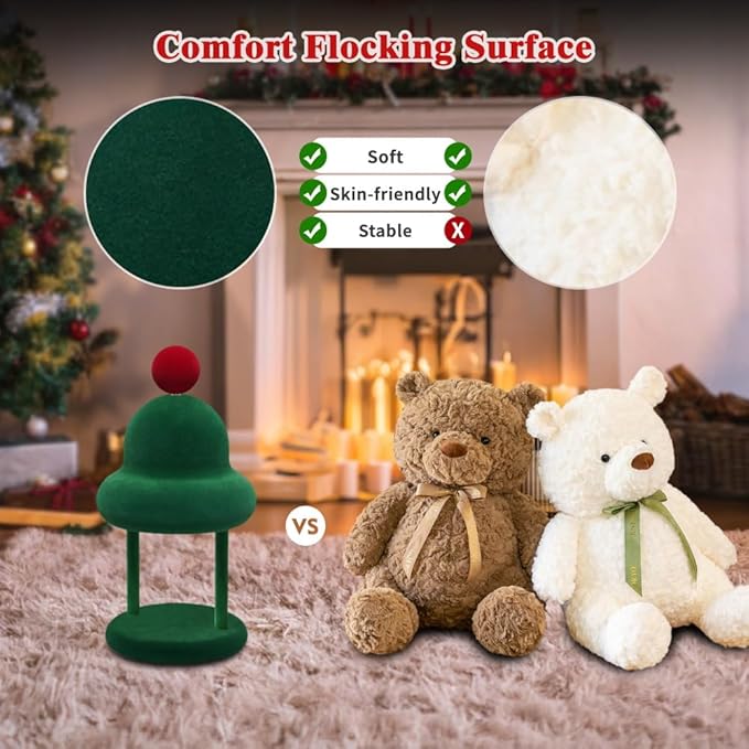Fuzzy Candle Warmer Lamp with Timer, Dimmable Wax Warmer Lamp, Candle Melter Lamp for Jar Candles, Christmas Birthday Gifts for Mom Women