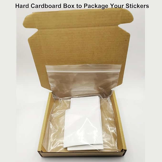 Custom Rectangle Stickers for Business Logo, Custom Rectangle Labels for Candle Jar Coffee, 30-300 pcs, Waterproof Glossy Vinyl Stickers, Upload Your Design (2x4.5 in)