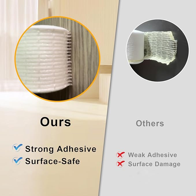White Strong Adhesive Foam Sealing Weather Stripping, High Density Door Insulation Strip, Closed Cell Foam Weather Stripping for Doors and Windows Insulation (1 in x 1/8 in x 33Ft)