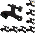 8 Pack Hinge Pin Oil Rubbed Bronze Door Stopper, Adjustable Heavy Duty Hinge Pin Door Stop with Oil Rubbed Bronze Rubber Bumper Tips