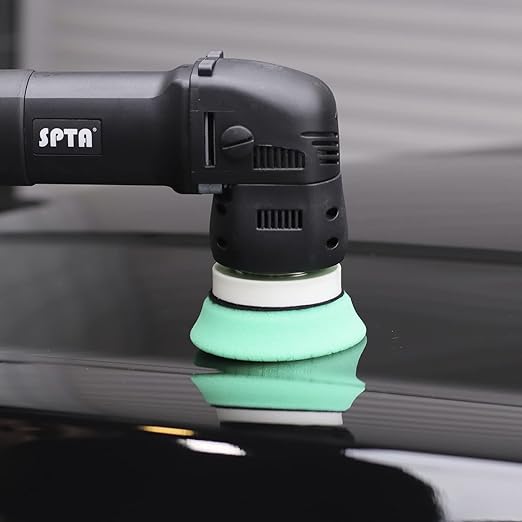 SPTA Drill polishing kit, 11Pcs 3-Inch Buffing Polishing Pads, Car Foam Drill Buffing Pad, Polishing Pads Kit, Car Buffer Polisher Kit Drill Buffing Kit for Car Polishing, Waxing, Sealing Glaze