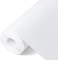 Shelf Liners for Kitchen Cabinets Drawer Liner Non Adhesive Cupboard Mat EVA Material Waterproof Refrigerator Mats Washable Fridge Liner for Cupboard and Desks Liner White 23.6 x 236.2 Inches