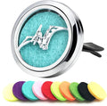 Essential Oil Car Diffuser Vent Clips Christmas Car Accessories for Women with 10 Felt Pad Air Freshener(Flying Dragon)