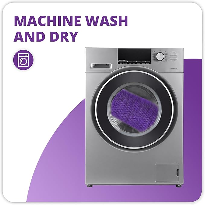 Bath Mat,Ultra Thin Bathroom Rugs,Rubber Bath Mats for Bathroom,No Slip Bath Rugs,Quick Dry,Machine Washable,Low Pile,Absorbent,Shower Outside,Sink,Home Decor Accessories.Purple,2'x3'(24x36inch)