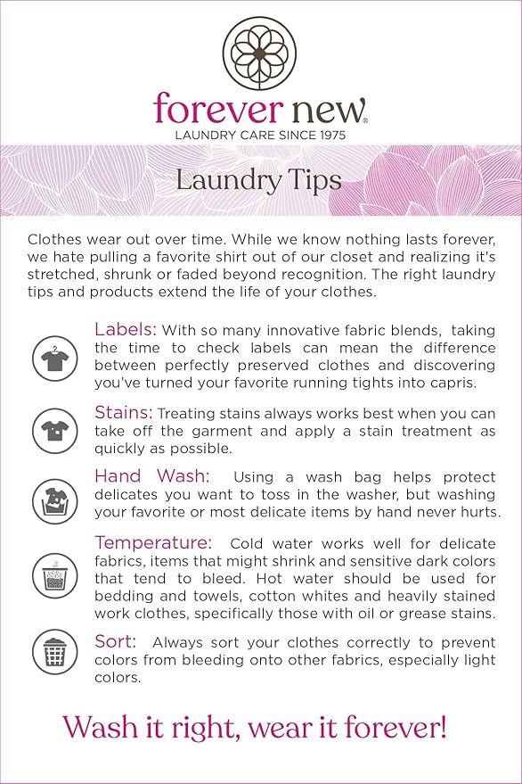 Ovacion by FOREVER NEW Liquid Laundry Detergent - Fine Delicates Wash - Scented, 16 Fl Oz