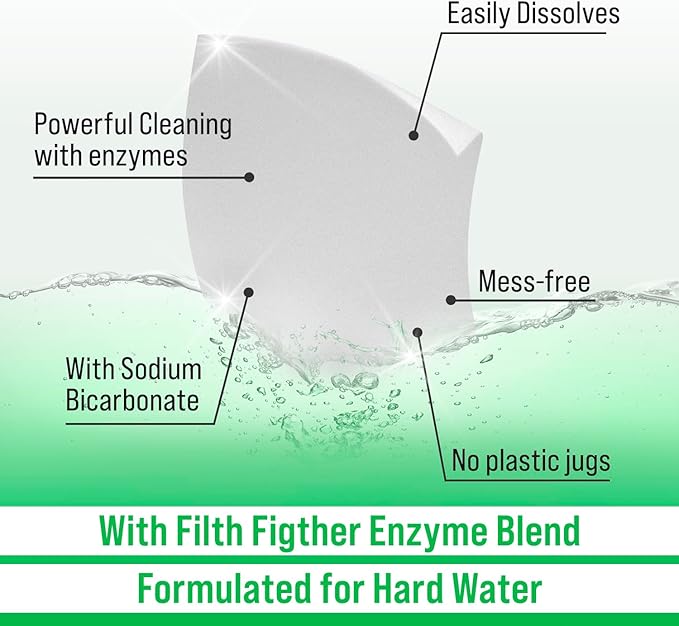 Rockin' Green Hard Rock Travel Laundry Detergent Sheets for Hard Water - Mess-Free Laundry Sheet Detergent with Sodium Bicarbonate - Easily Dissolvable Laundry Soap Sheets (104 Loads, Lavender Mint)