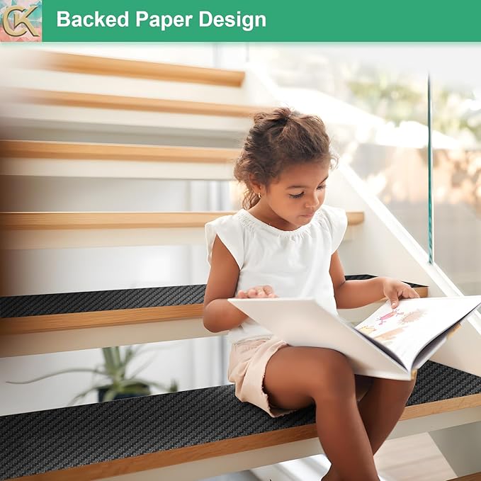 Self-Adhesive Shelf Liner Kitchen Liner, Waterproof Backed Paper Easy Peel and Stick Contact Liner Without Residue for Decor Your Desk Surface, Kitchen Countertops (Black, 23.6 x 393.7 inches)