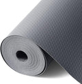 Shelf Liners for Kitchen Cabinet Waterproof Drawer Liner Non Adhesive EVA Material Cupboard Mat Refrigerator Mats Fridge Liner for Desks Gray Liner 23.6 x 393.7 Inches