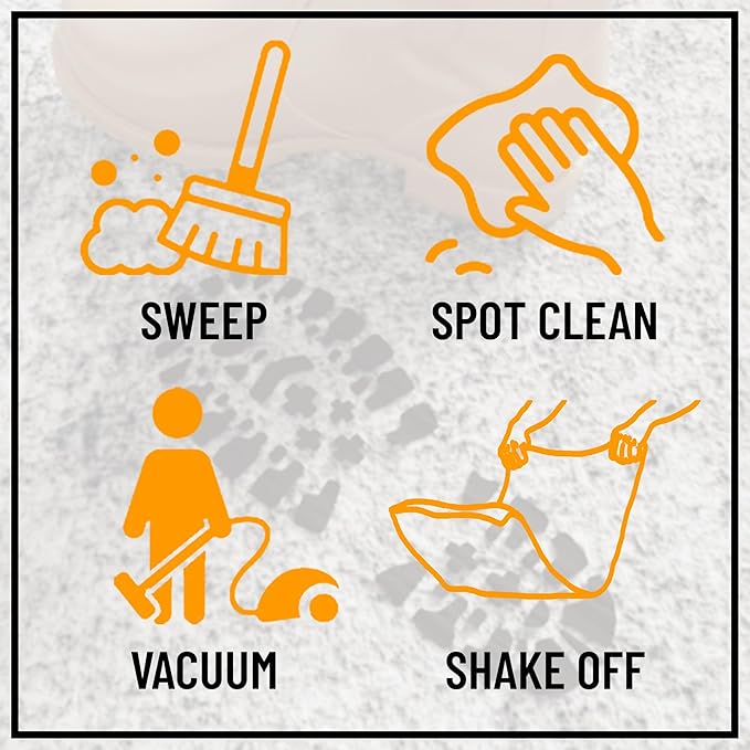 Ottomanson 2'7" x 6' Non-Slip Rug Pad Gripper 1/12 Inch Ultra Thin Dual Surface Felt + Rubber Gripper - Safe for All Floors, Cream