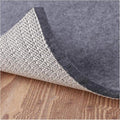 Non Slip Rug Pad Grippers - 6x9, 1/4" Thick, Felt + Rubber Double Layers Area Carpet Mat Tap, Provides Protection and Cushioning for Hardwood or Tile Floors