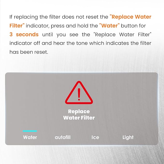 Maxblue Replacement for GE® RPWFE®, RPWF (with CHIP) Refrigerator Water Filter, Compatible with WSG-4, WF277, GFE28GMKES, PFE28KBLTS, GFD28GSLSS, PWE23KSKSS, GYE22HMKES, DFE28JSKSS, 3 Filters