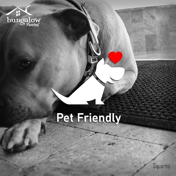 WaterHog Heavy Duty Runner Door Mat, 2' x 5', Made in USA, Durable & Skid-Resistant Entryway Mat, Water-Trapping, Indoor/Outdoor Decorative Floor Covering, Cordova Collection, Medium Grey